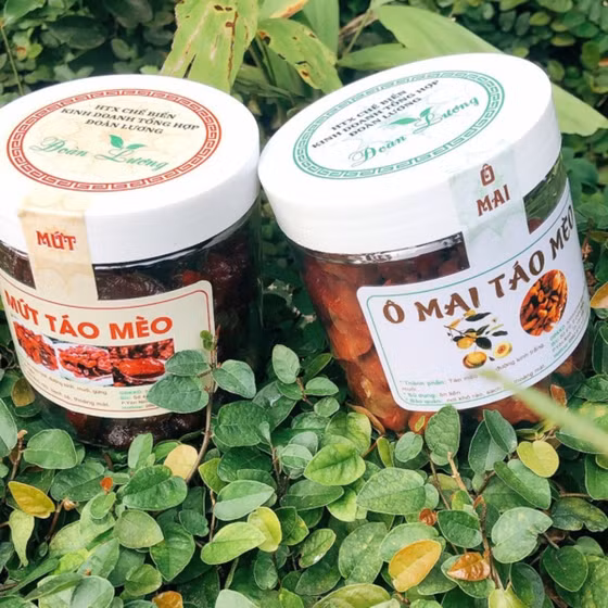 Mứt táo mèo