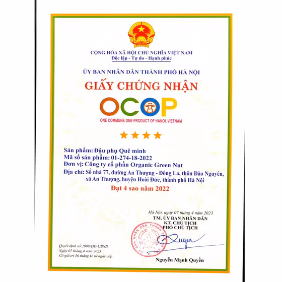 Đậu phụ Quê mình