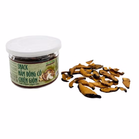 Snack nấm đông cô chiên giòn