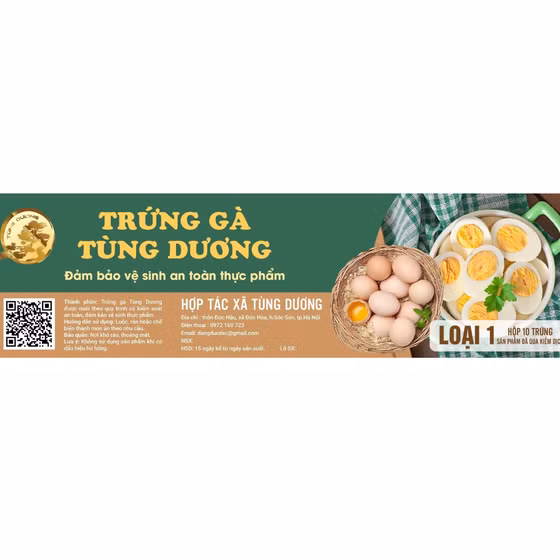 Trứng gà Tùng Dương 