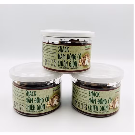 Snack nấm đông cô chiên giòn