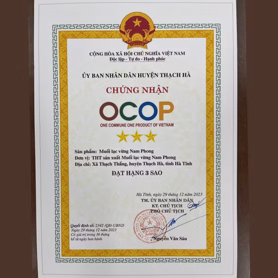 Muối lạc vừng Nam Phong