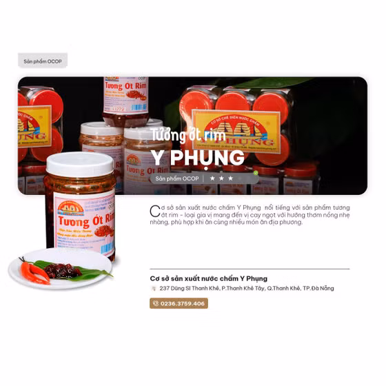 Tương ớt rim Y Phụng 