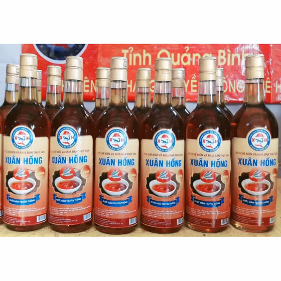 Nước mắm truyền thống Xuân Hồng