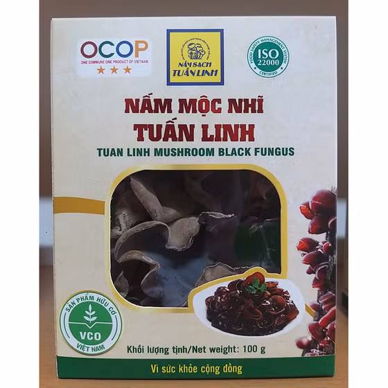 Nấm mộc nhĩ Tuấn Linh