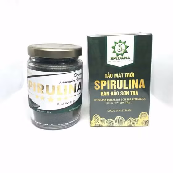 Tảo xoắn Spidana nguyên chất sấy lạnh