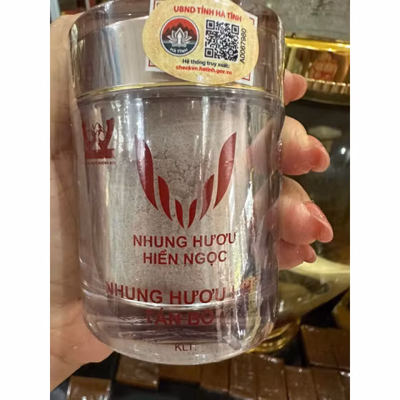 Nhung hươu khô tán bột Hiền Ngọc