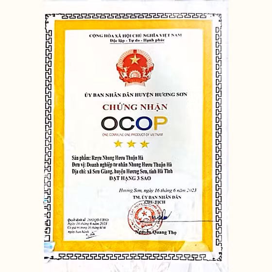 Rượu nhung hươu Thuận Hà