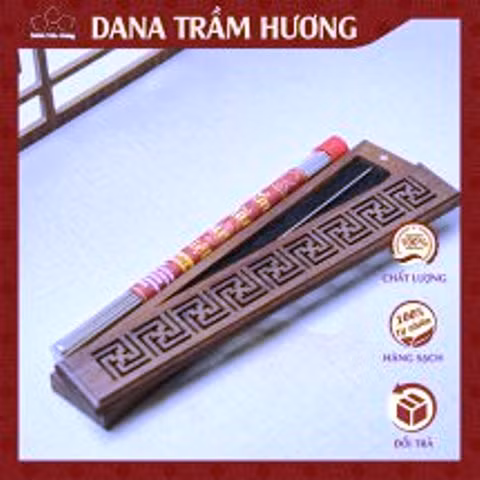 Bộ đôi Tim trầm cao cấp Mandala