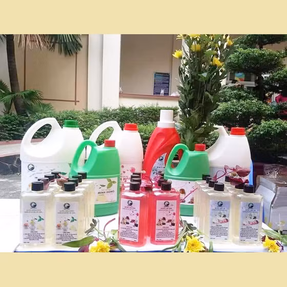 Nước rửa chén sinh học Minh Hồng