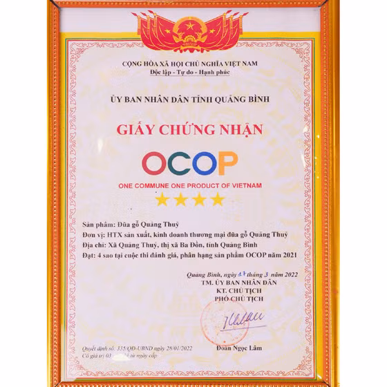 Đũa gỗ Quảng Thủy
