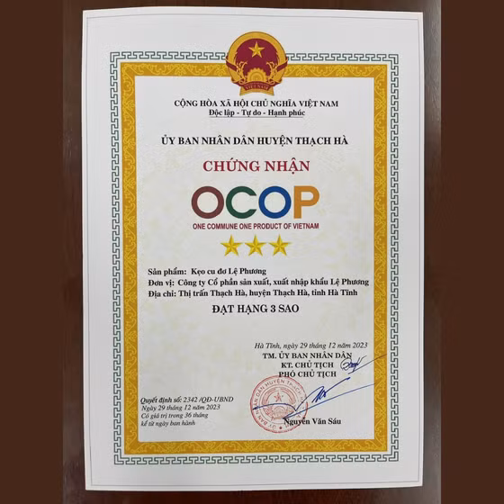 Kẹo cu đơ Lệ Phương