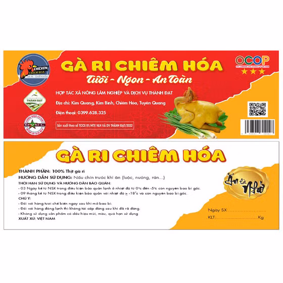 Gà ri Chiêm Hóa