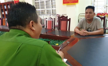 Đối tượng Lê Bá Kiên (tức Kiên Quỳnh), sinh năm 1977, bị bắt giữ.