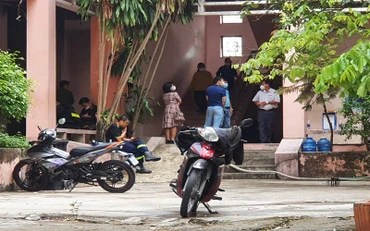 Khu vực xảy ra vụ cháy làm 1 học sinh lớp 6 tử vong.