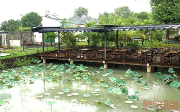 Một công trình xây dựng trên địa bàn xã Ea Kao, thành phố Buôn Ma Thuột. (Ảnh minh họa)