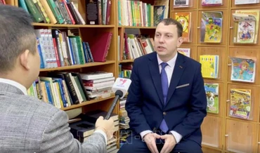 Ông Anton Viktorovich Bredikhin - Nhà khoa học chính trị, Tổng Biên tập Tạp chí Khoa học Arkhont của Nga khẳng định Việt Nam đã trở thành một điển hình về hội nhập Á-Âu đối với các nước châu Á-Thái Bình Dương khác. Ảnh: TTXVN