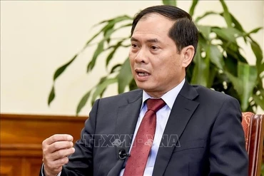 Thứ trưởng Thường trực Bộ Ngoại giao Bùi Thanh Sơn. Ảnh: TTXVN.