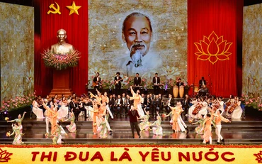 Lễ khai mạc Đại hội thi đua yêu nước toàn quốc lần thứ X. Ảnh: VGP/Nhật Bắc