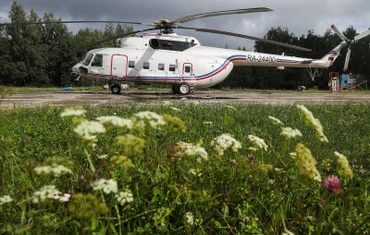 Một chiếc trực thăng Mi-8 của Nga. (Ảnh: TASS)