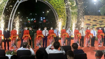 Nghi thức khai mạc Hội hoa Xuân Nhâm Dần 2022.