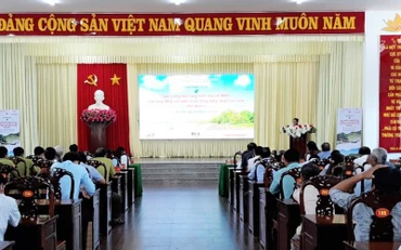 Lễ khởi động Dự án “Tăng cường khả năng thích ứng với biến đổi khí hậu của cộng đồng ven biển đồng bằng sông Cửu Long".