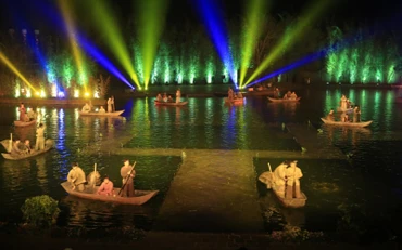 Vở diễn thực cảnh tinh hoa Bắc Bộ - một sản phẩm công nghiệp văn hóa mang đậm bản sắc văn hóa Thủ đô.