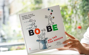Cuốn "Bo và Be, đôi thỏ tinh nghịch".