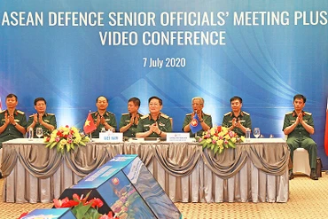Bộ trưởng Quốc phòng Ngô Xuân Lịch tại Hội nghị.