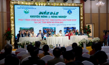 Diễn đàn thu hút đông đảo các chuyên gia, hợp tác xã ở các tỉnh phía bắc.