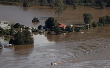 Một hiện tượng thời tiết cực đoan gây mưa lớn kéo dài ở Australia hồi tháng 3/2021. (Ảnh: Reuters)