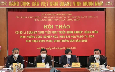 Phát triển nông nghiệp, nông thôn theo hướng công nghiệp hóa, hiện đại hóa và đô thị hóa