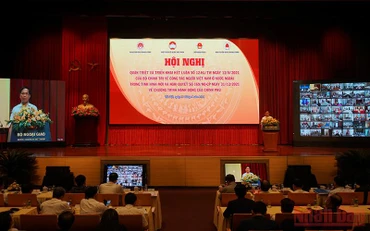 Đồng chí Bùi Thanh Sơn phát biểu kết luận hội nghị.