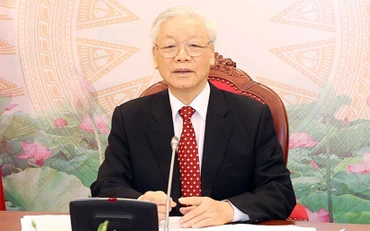 Tổng Bí thư Nguyễn Phú Trọng. Ảnh: TRÍ DŨNG (TTXVN)
