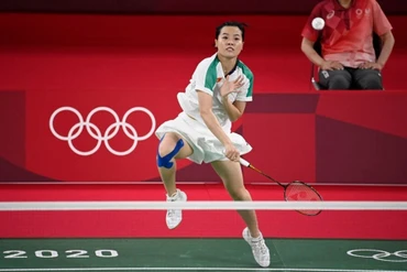 Nguyễn Thùy Linh trong ngày thi đấu hôm nay. (Ảnh: Getty)