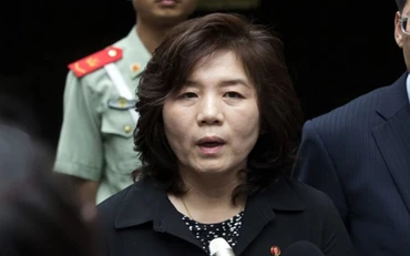 Bà Choe Son-hui. (Ảnh: Yonhap)