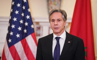 Ngoại trưởng Mỹ Antony Blinken phát biểu tại Washington, DC, ngày 22/11/2021. (Ảnh: AFP/TTXVN)