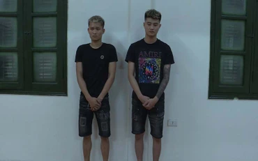  Hai đối tượng bị bắt giữ.