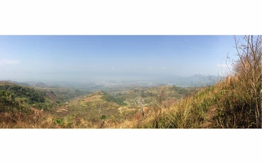 Trận địa ở độ cao 1.000 m so mực nước biển, nơi pháo binh ta giáng sấm sét xuống đầu thù.