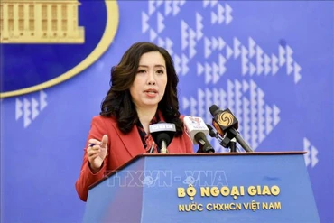 Người phát ngôn Bộ Ngoại giao Lê Thị Thu Hằng.