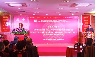 Nhà xuất bản Chính trị quốc gia Sự thật kỷ niệm 75 năm Ngày truyền thống