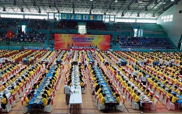 1.031 kỳ thủ trẻ tham gia thi đấu tại giải.