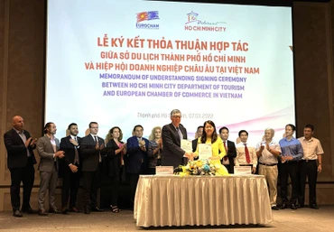 Sở Du lịch Thành phố Hồ Chí Minh và EuroCham ký kết hợp tác.