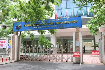 Ảnh: Trường THPT chuyên Ngoại ngữ