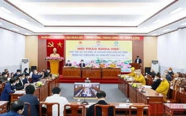 Toàn cảnh hội thảo khoa học. (Ảnh: DIỆP VINH)