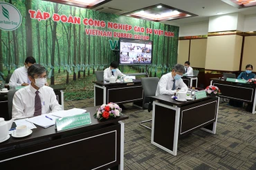 Quang cảnh Đại hội cổ đông thường niên năm 2021 của VRG.