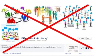 Cảnh giác với chiêu bài núp bóng “xã hội dân sự”. (Ảnh: Tạp chí Tuyên giáo)