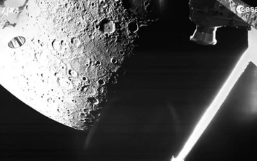 Hình ảnh của sao Thủy được chụp bởi tàu vũ trụ BepiColombo khi nó bay qua hành tinh này ngày 1/10. (Ảnh: European Space Agency/AFP/Getty Images)