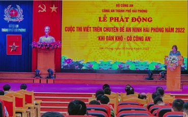 Phát động cuộc thi viết “khi dân khó-có công an”.
