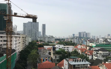 Dự án phát triển nhà ở tại Hà Nội. (Ảnh: Ngọc Anh)